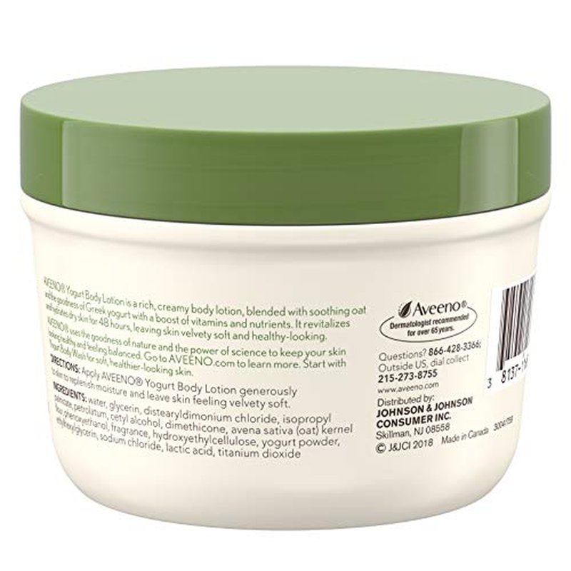 Aveeno Daily Moisturizing Body Yogurt Lotion, Apricot & Honey 7 oz