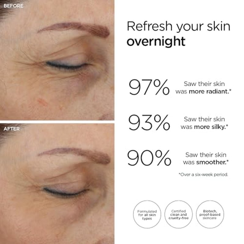 Veriphy Exfoliating AHA Facial Serum | Hydrating & Brightening Solution for Dark Spots, Fine Lines, and Wrinkles | Anti-Aging Hyaluronic Acid Serum for Face | Night Face Serum