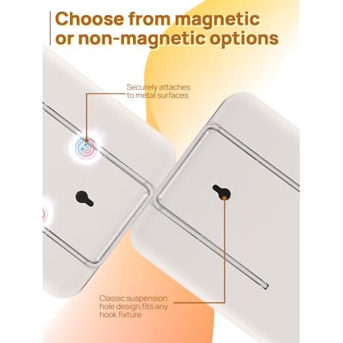 OMIRO Desk Makeup Mirror, 8 x 5 inches Table Mirror with Foldable Stand and Hanging Hole for Shaving and Travelling, White