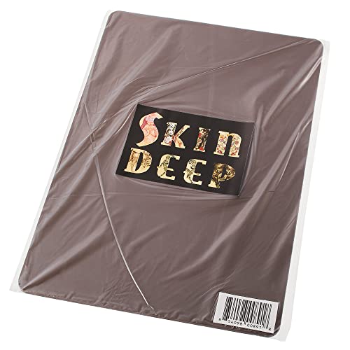 Skin Deep's Thick Tattoo Practice Skin - 290 x 195 x 3mm (Dark Brown)