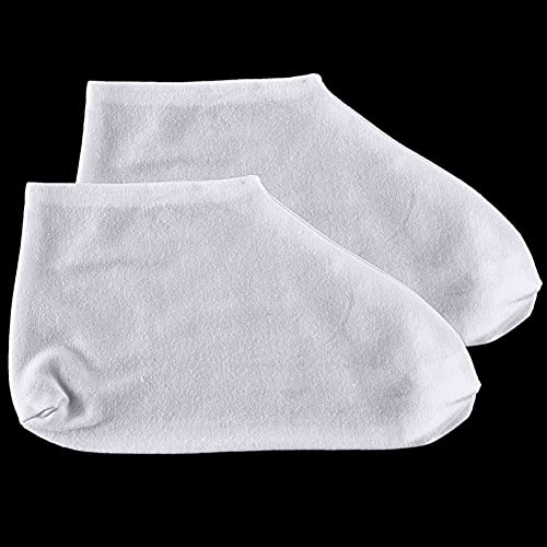 Dry Feet Healing Socks for Men and Women 4 Pair Lotion Moisturizing Socks Spa Overnight Absorbing for Dry Cracked Feet