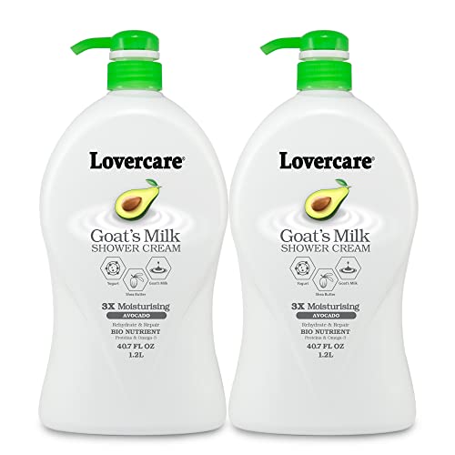 2-PACK Goat's Milk Shower Cream Avocado 2 x 40.7 Fl.Oz.