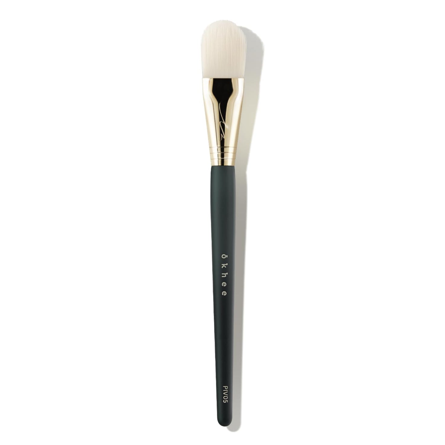 Okhee Basic Base Brush PIV05 - Multi-Functional Makeup Tool for Foundation, Powder & Primer | Designed by K-Pop Artist