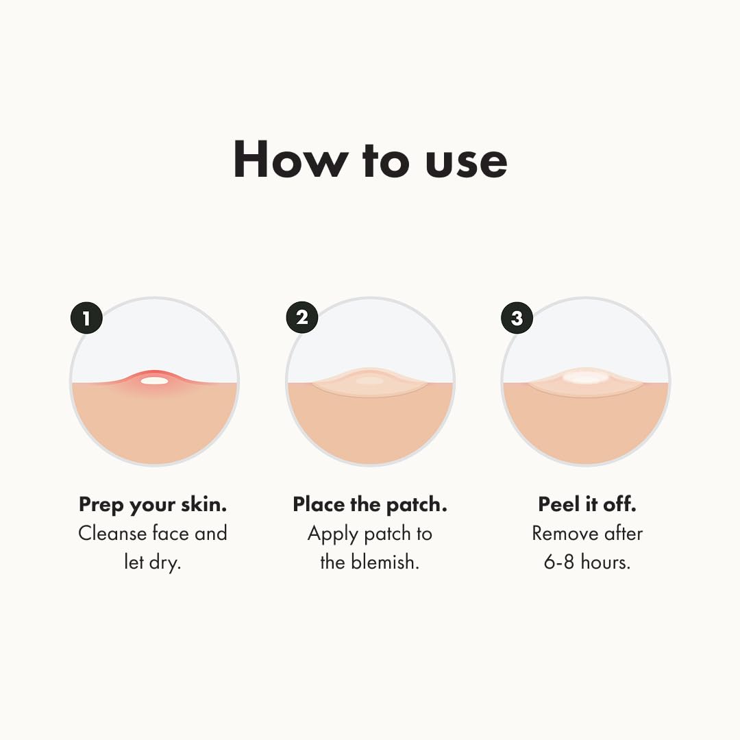 Mighty Patch Original Patch from Hero Cosmetics - #1 Best Selling Hydrocolloid Acne Pimple Patches for Face, Shrinking Zits & Whiteheads in 1 Use, Nighttime Spot Pimple Stickers for Face, 75 Count