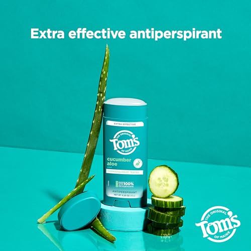 Tom¡¯s of Maine Cucumber Aloe Antiperspirant, For Women and Men, 3.25 oz