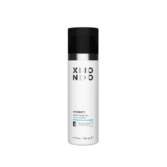 XMONDO Hair Hydrify Smoothing Oil | Vegan Formula with Argan, Carrot Seed, and Baobab Oils - Deep Penetrating to Hydrate, Strengthen, Nourish, and Restore Dry, Damaged Hair, 1.7 Fl Oz 1-Pack