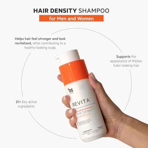 DS Labs Revita Shampoo, 205mL - Thickening Appearance, Scalp First Cleanse, Fuller Looking, Volumized Hair, Lightweight Hydration, Sulfate & Silicone Free, Color Safe, For Men & Women