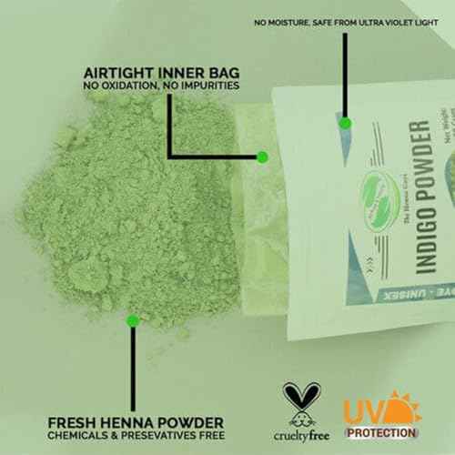 500 Grams INDIGO POWDER For Hair Dye/Color - The Henna Guys