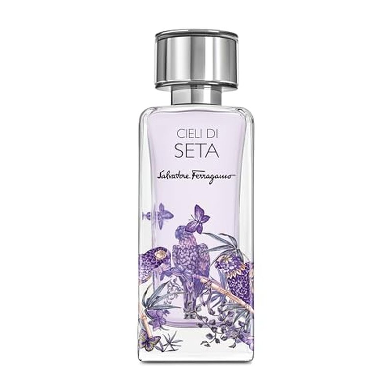 FERRAGAMO Cieli Di Seta Eau de Parfum, Genderless Perfume Spray, 3.4 Fl. Oz.