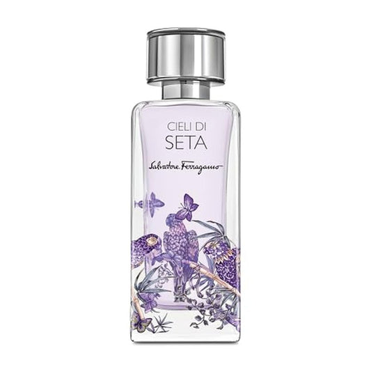 FERRAGAMO Cieli Di Seta Eau de Parfum, Genderless Perfume Spray, 3.4 Fl. Oz.