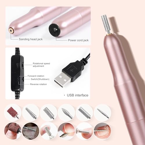 Major Dijit Complete Acrylic Nail Starter Kit with LED Lamp, 12 Colors Powder Acrylic Liquid Base/Top Coat Primer Electric Drill ? DIY Nail Art Tools for Home & Salon