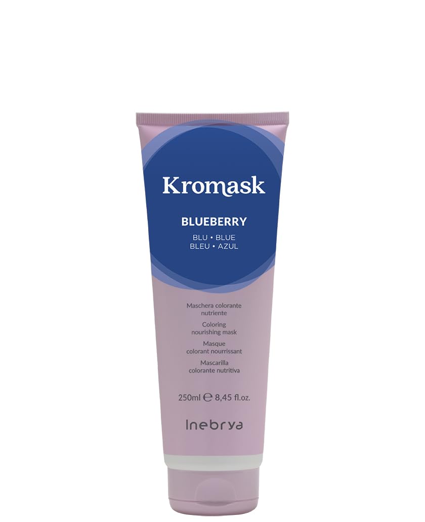 Inebrya Kromask Blueberry Color Mask - Nourishing Hair Treatment | 250 ml