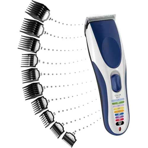 Professional for Wahl Clipper Guards Set, 10 Pcs Coded Cutting Guides #3170-400- 1/16¡± to 1¡± Compatible with All Wahl Clippers