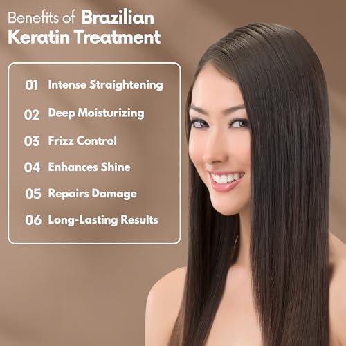 Brazilian Keratin Chocolate Strong 32 floz (1 Litre) KERACHITA, Hair Smoothing Treatment Blowout Straightening Enhanced, Professional Brazilian Keratin - Made in USA