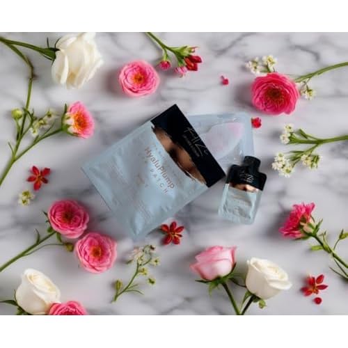 HyaluPlump Lips ? Innovative Two-Step Lip Care System Featuring 800 Self-Dissolving Microneedles made from Sodium Hyaluronate, Niacinamide, and Peptides for Hydrated, Plump Lips