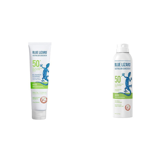 Blue Lizard Kids Mineral Sunscreen Lotion & Spray SPF 50+ 5oz