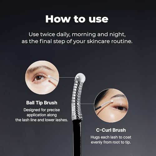 Eyelash Serum Set - Day & Night Care for Fuller, Thicker Lashes | Non-Irritating Formula