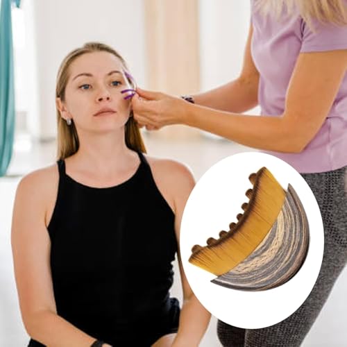 New Lymphatic Contour Face Brush, Dry Brushing Face Brush, Lymphatic Drainage Massager for Face, Chin & Jawline Sculpting,Fits to The Skin to Relieve Fatigue (1PCS)