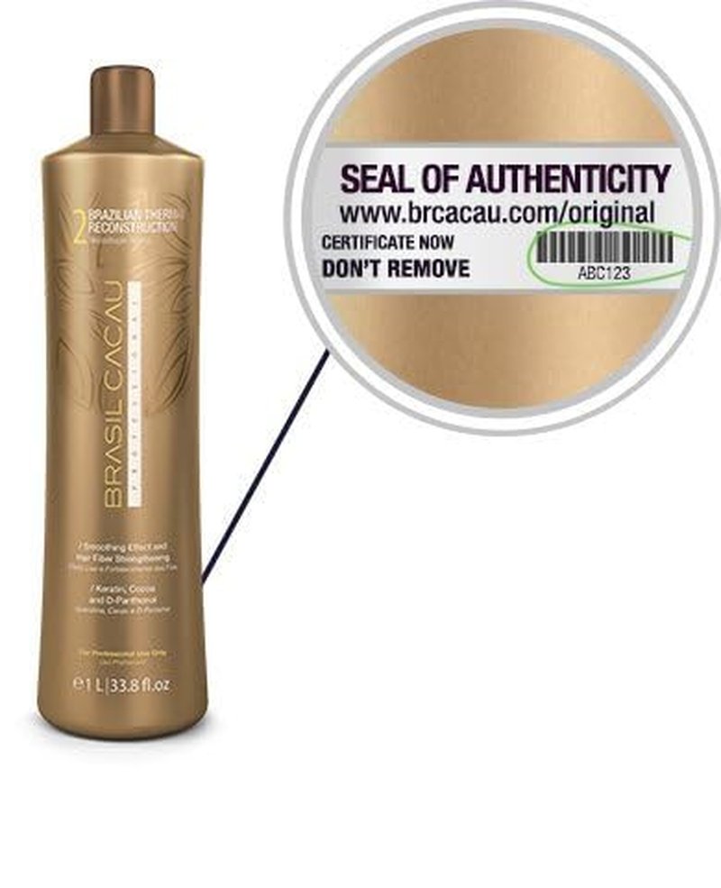 Brasil Cacau Keratin Treatment - 3 Step Hair Smoothing System for Frizz Control