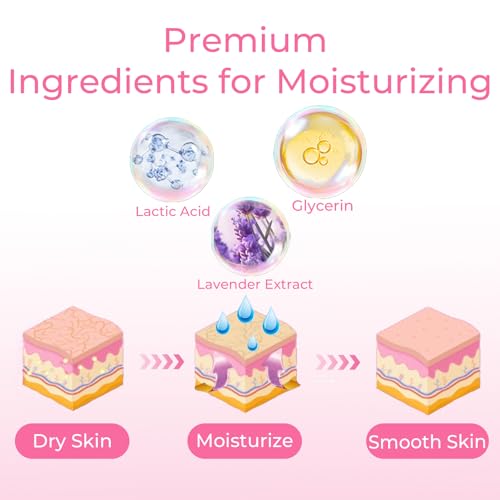 Foot Peeling Mask, 4 Pairs Foot Peel Mask for Dry Cracked Feet, Dead Skin Callus Removal, Repair Soft Feet