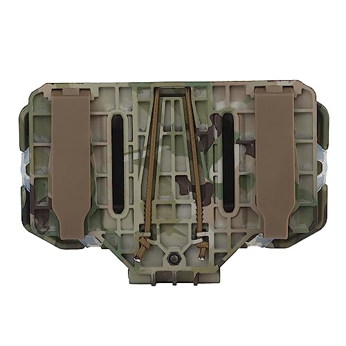 CMAIR4U Tactical Vest Phone Holder,Molle Mount,Universal Chest Phone Board Carrier Foldable Navigation Board,for Outdoor Paintball Airsoft Hunting Game (CP)