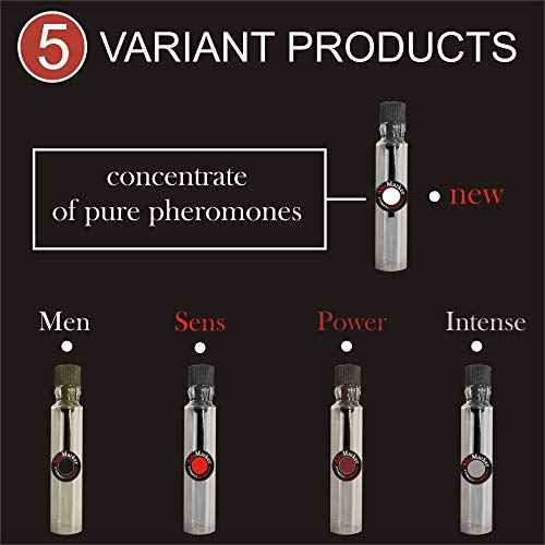 Cologne for Men with Pheromones - 5 Male Oil Perfumes x 2ml -Oil Perfume Set for Man - Great Holiday Gift