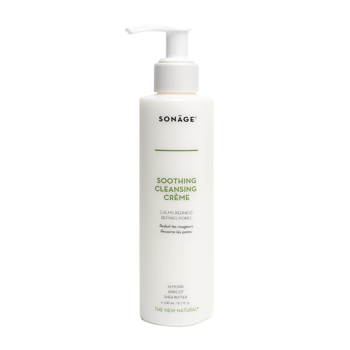 SONAGE Soothing Cleansing Cream | Gentle Daily Face Wash & Makeup Remover For Sensitive Skin | Balances, Soothes & Cleanses