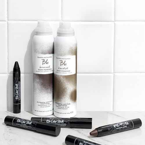 Bumble and bumble. Color Stick Gray Hair + Root Cover Up in Natural Brown + Black Shades Touch Up Stick