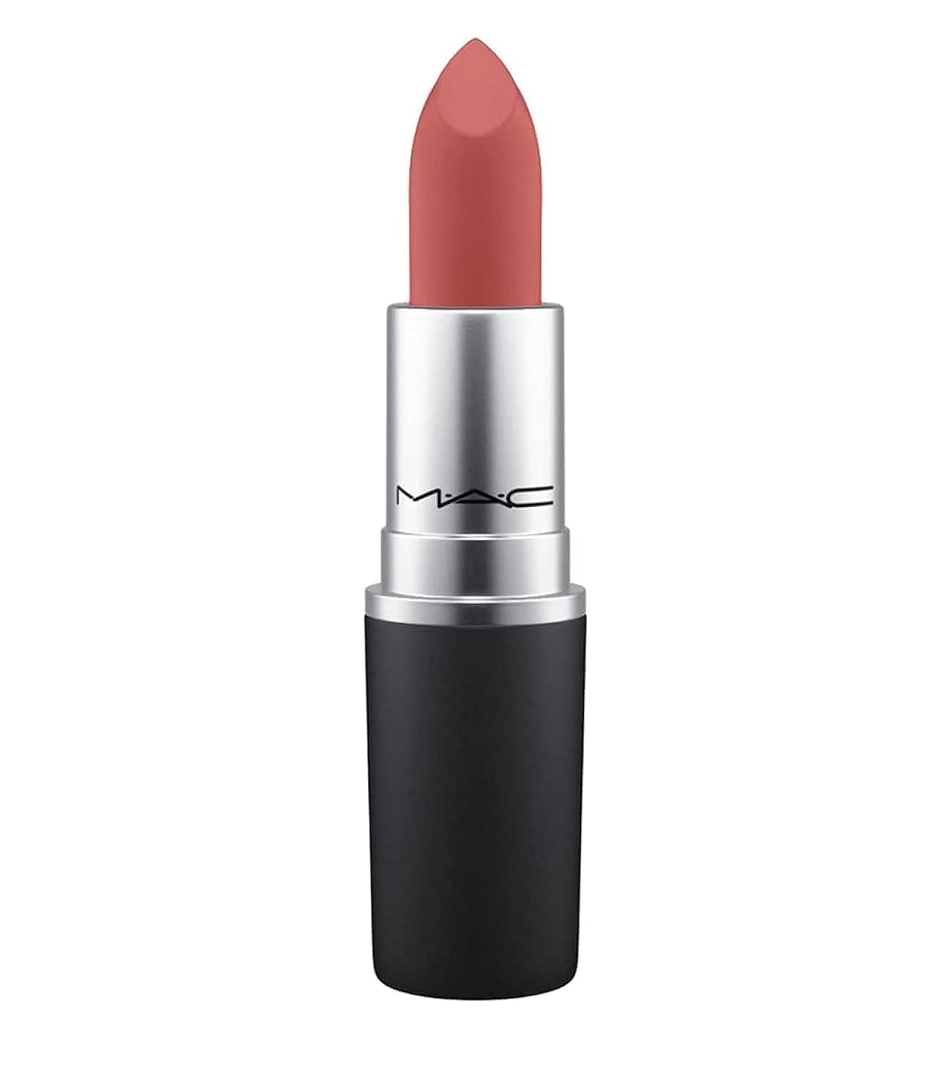 MAC "Stay Curious" Lipstick - Powder Kiss Lipstick, Full Size, Full in Box