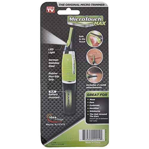 Micro Touch MAX Hair Trimmer, Green