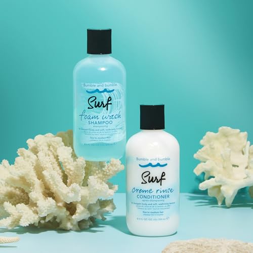 Bumble and bumble. Surf Creme Rinse Texturizing Conditioner | For Seabreezy Texture | Volumizing + Hydrating | Wavy, Straight, 8.5 Fl Oz