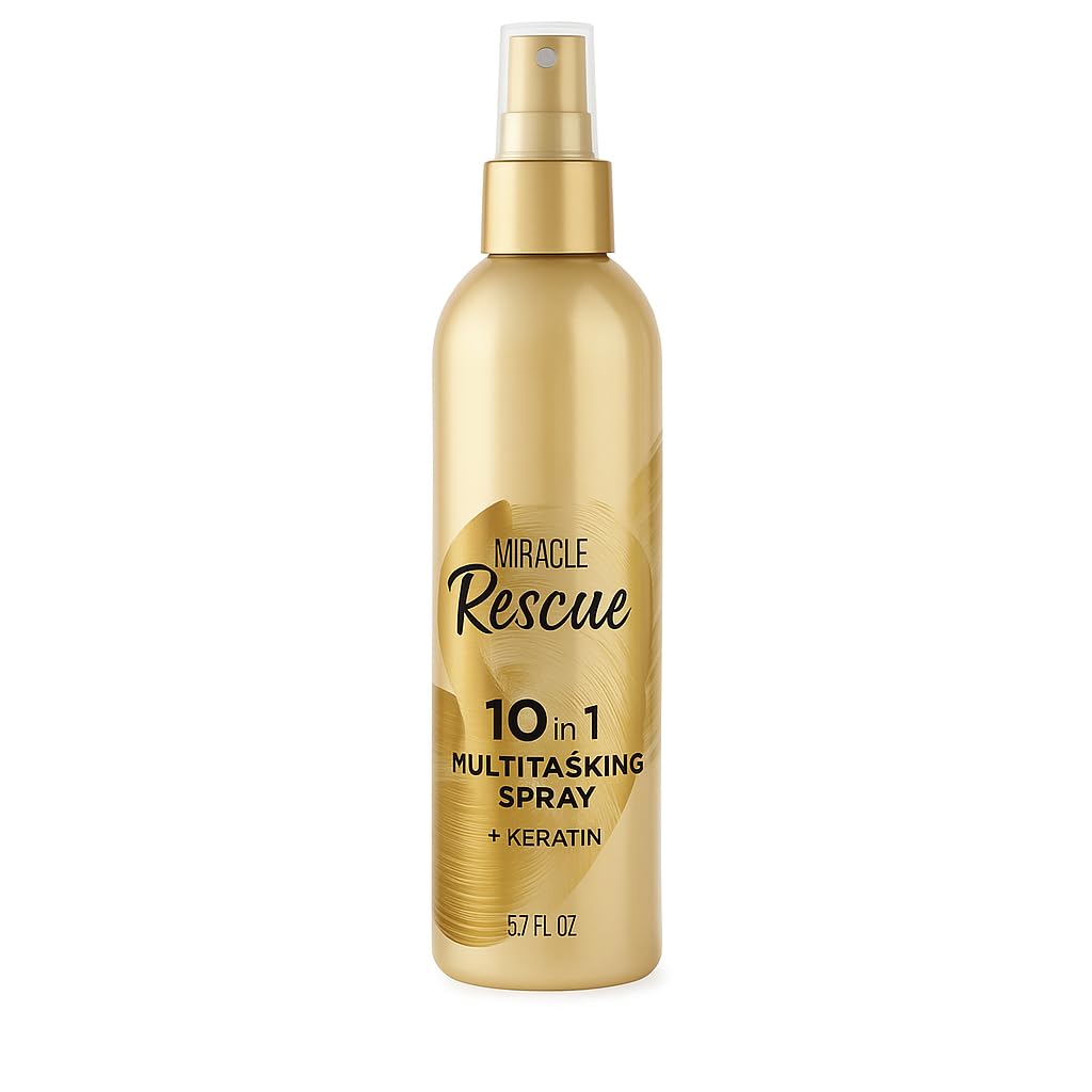 Compatible with 10-in-1 Leave-In Conditioner Spray – Repairs, Detangles, Adds Shine, Moisture & Frizz Control – Sulfate-Free, Color-Safe, 5.7 oz