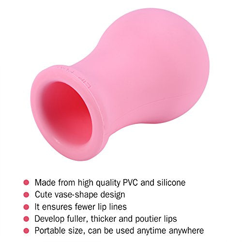 Silicone Lip Plumper, Vase-Shaped Lip Enhancer Quick Enhancement Beauty Tool