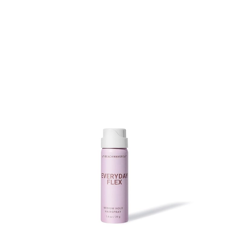 Beachwaver Co. Everyday Flex Medium-Hold Hairspray - Travel Size (1.4 Oz) | Flexible, Long-Lasting Formula, Reduces Frizz & Adds Shine