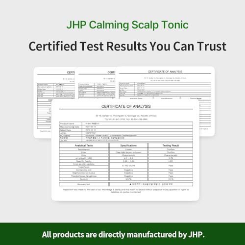 JHP Calming Scalp Tonic ,Dandruff-prone scalp,Dry scalp,Oily scalp,Itchy scalp scalp care,100ml