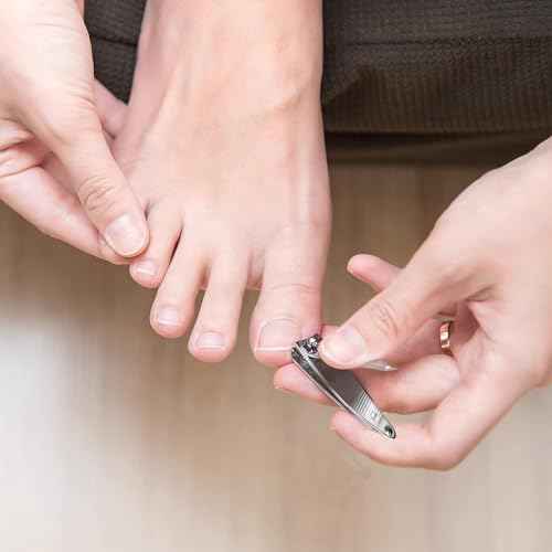 50 Pack Nail Clipper SetStainless Steel Nail Clippers Bulk£¬Portable Nail Cutter Manicure Kit Toe Nail Clippers for Women Man Adult Homeless Care