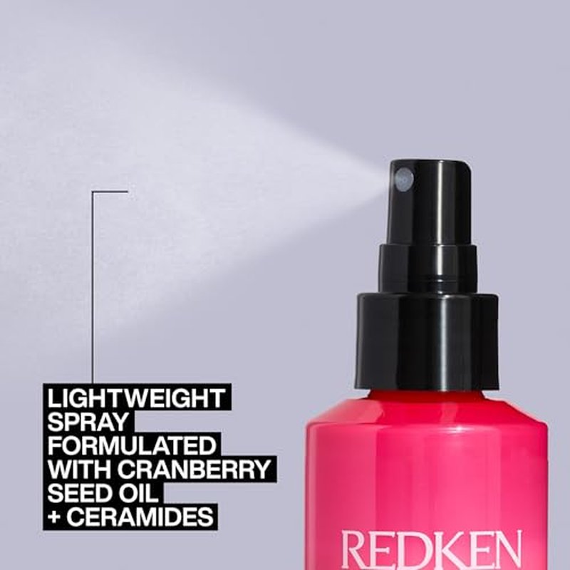 Redken Thermal Spray 11 Low Hold For All Hair Types - Provides a Smooth, Silky & Frizz-Free Blow-Dry Finish while Protecting Against Heat Damage