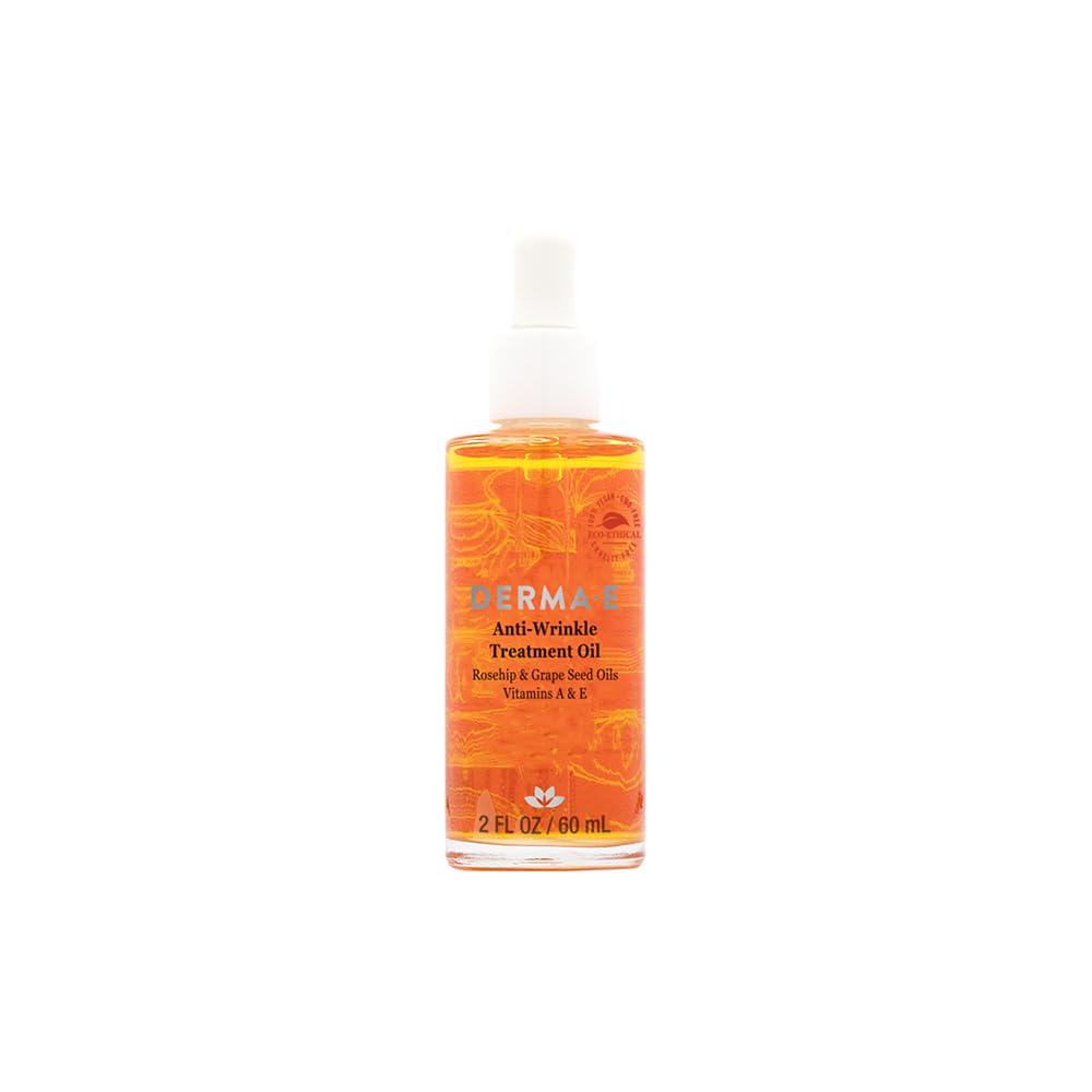 Derma-E Anti-Wrinkle Treatment Oil (Rosehip, Grape Seed, and Vitamins A and E Oils)
