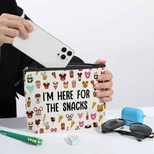 Cartoon Mouse Makeup Bag Cosmetic Bag Zipper Pouch Funny Cute Mouse Themed Gifts Animal Lover Gifts Friendship International Nurses Day Birthday Gift for Women Girl Sister Friend Bestie