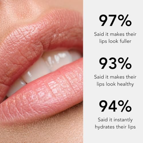 Smooche Hyaluronic Acid Lip Plumper - Hydrating & Volumizing Gloss for Soft, Smooth Lips - Natural Shine & Fine Line Reduction - Cruelty-Free Lip Care