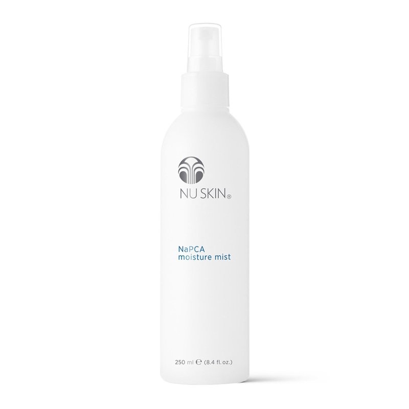 Nu Skin NaPCA Moisture Mist | Revitalizing Moisturizer & Cooling Mist with Hyaluronic Acid | Hydrating Spray for Face, Body & Hair | Sodium PCA for All Skin Types | 8.4 fl. oz. | 1 Pack
