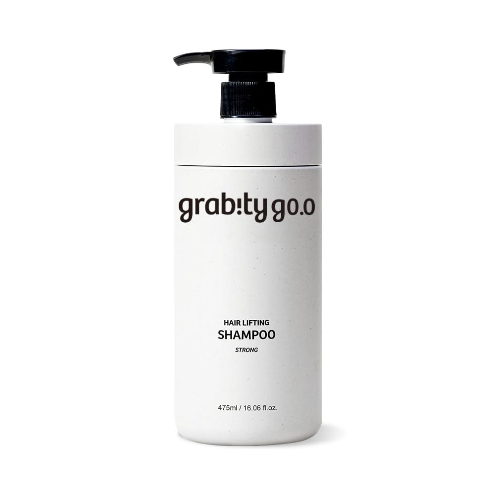 grabityg0.0 Hair Lifting Shampoo Strong – Hair Strengthening and Thickening Shampoo for Thinning Hair with Biotin and Salicylic Acid, Vegan & Free from Sulfates and Parabens, 16.06 fl.oz.