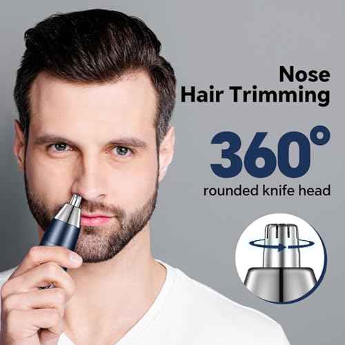 Body Hair Trimmer for Men - Electric Male Hygiene Grooming Shaver - Hair Razor Nose Trimmer Clippers - 3 in 1 Groin Groomer IPX5 Waterproof LED Display Remover for Chest Back Armpit