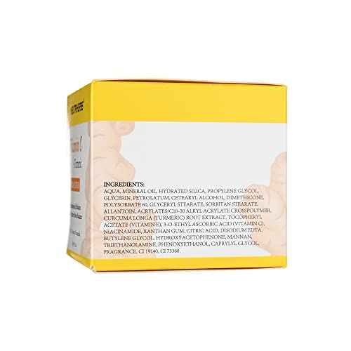 NEUTRIHERBS Turmeric Face Scrub, Exfoliating Scrub Cream with Vitamin C, Smooth, Brighten Skin - 1.76oz