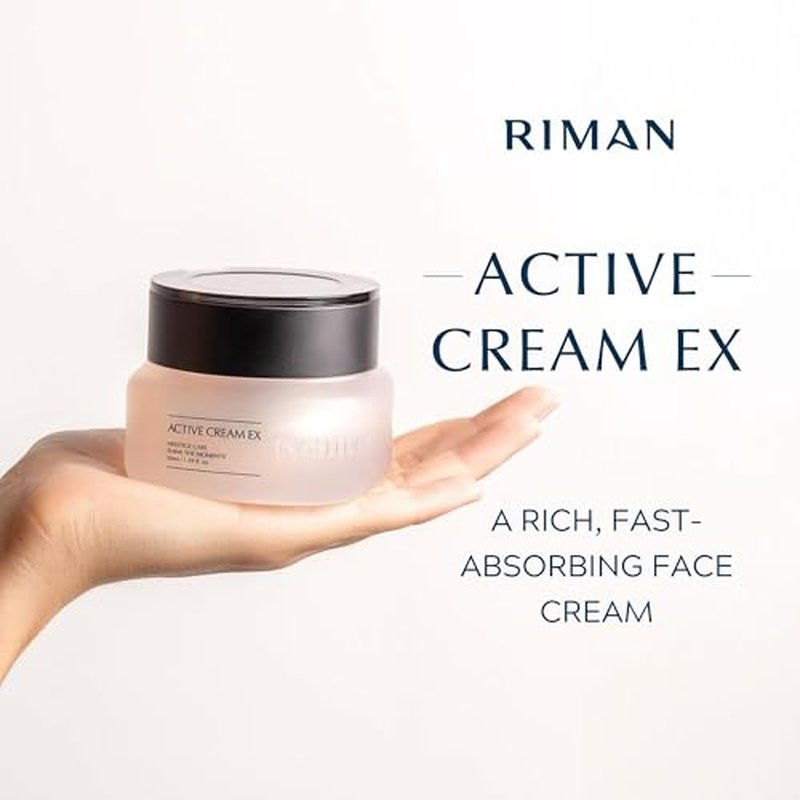 Incellderm Active Cream 50ml - Strengthen Skin Barrier, Plant Stem Cell, Intense Moisturizing, All Skin Types, K-Beauty, Made in Korea