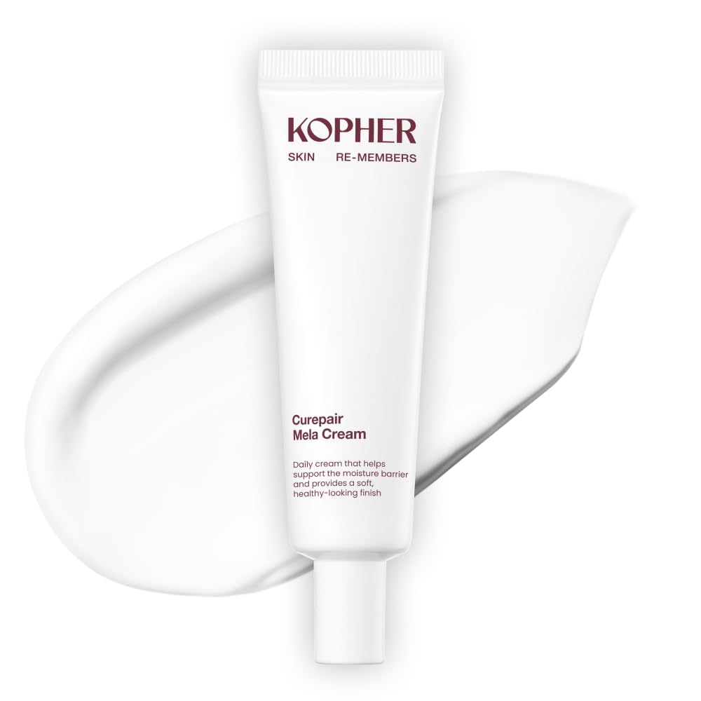 Kopher Curepair Mela Cream[4ever Edition] with 10GF Soothing & Repairing Moisturizer for Sensitive Skin - Redness Relief, Barrier Strengthening Skin, Korean Skincare (1.18 fl.oz.)