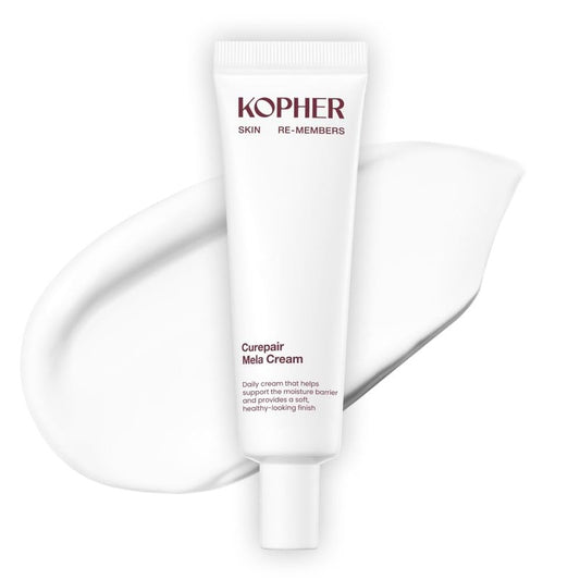 Kopher Curepair Mela Cream[4ever Edition] with 10GF Soothing & Repairing Moisturizer for Sensitive Skin - Redness Relief, Barrier Strengthening Skin, Korean Skincare (1.18 fl.oz.)