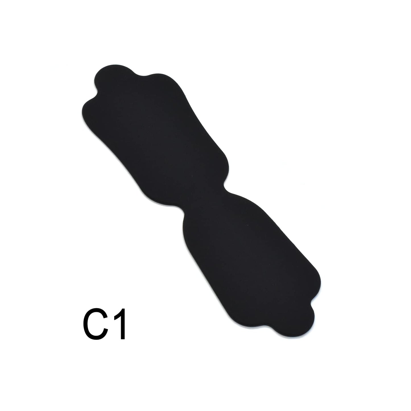 Angzhili 1 pc Silicone Dental Orthodontic Photography Contraster,Bendable Intraoral Photography Background Board,Black Background Board Contraster (C1)