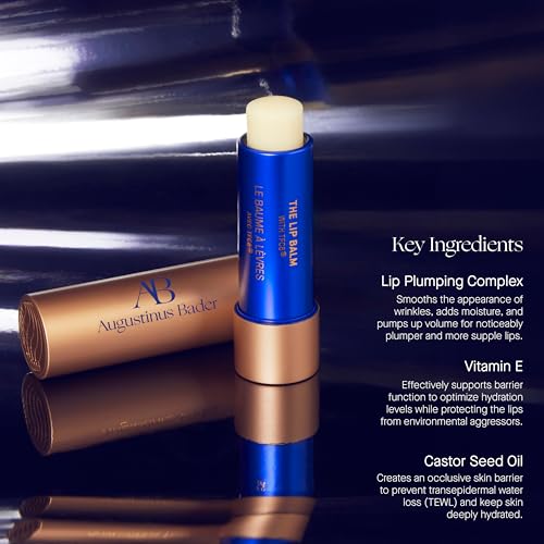 Augustinus Bader The Lip Balm ? Luxury Nourishing & Hydrating Treatment Balm ? Smooths, Softens & Restores Dry, Chapped Lips ? Lightweight, Long-Lasting Moisture ? 4 g / 0.14 oz
