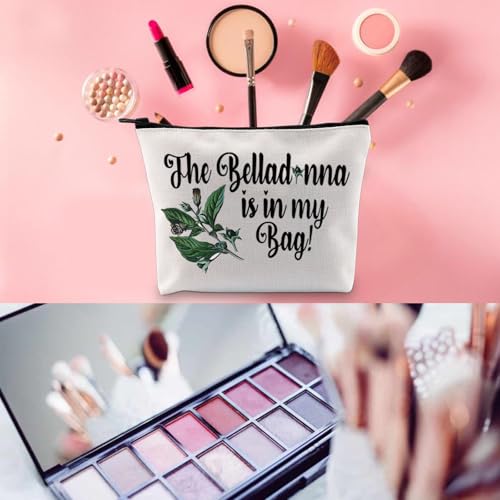 WCGXKO Movie Inspired Movie Makeup Bag Witchcraft Witchy Bag for Women (Bel)